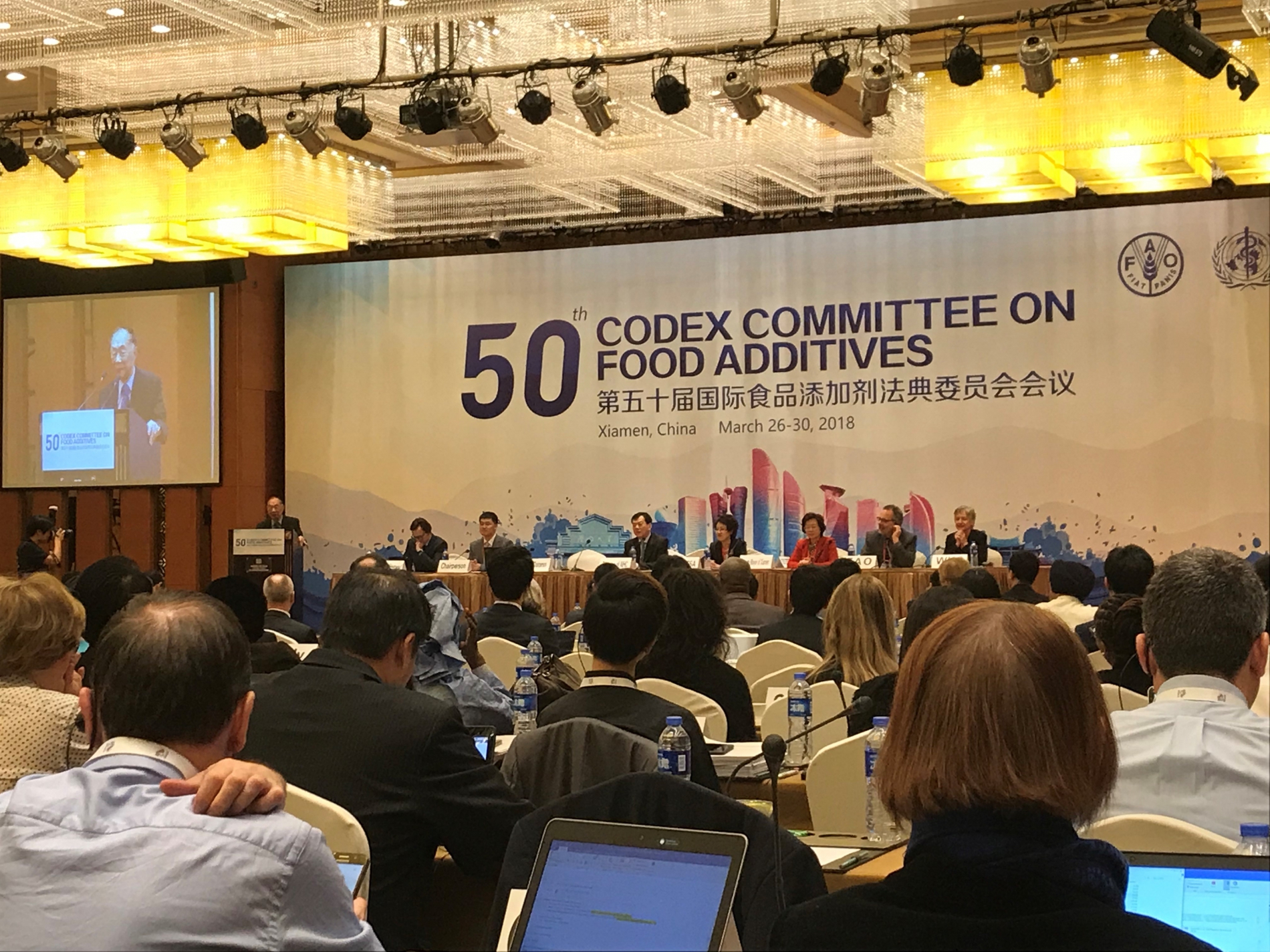 The OIV participates to the 50th Codex Committee on Food Additives (CCFA)