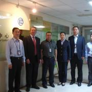 The OIV is welcomed by the Guangdong Inspection and Quarantine Technology Center (China)